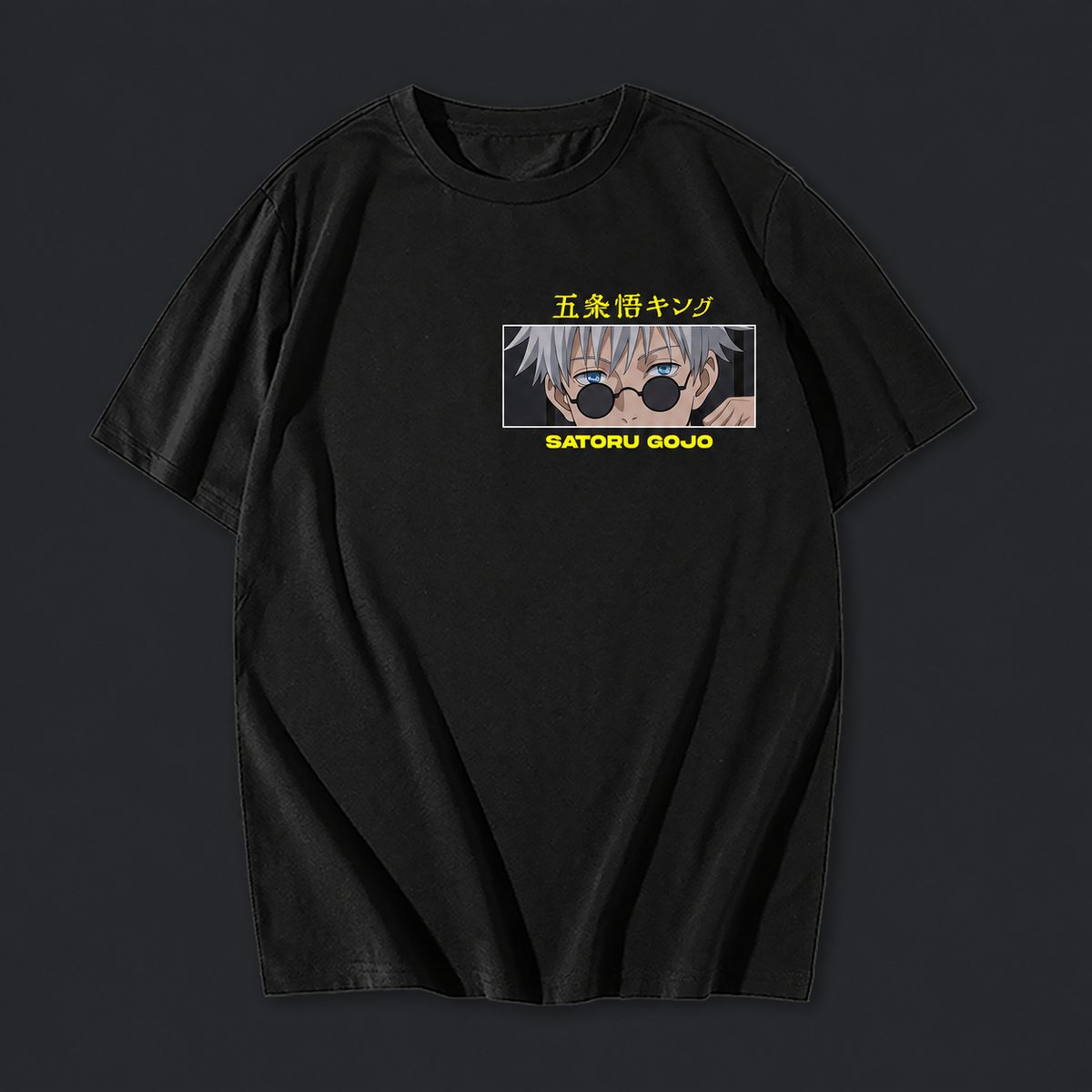 Remera Gojo Satoru – Limitless – frente