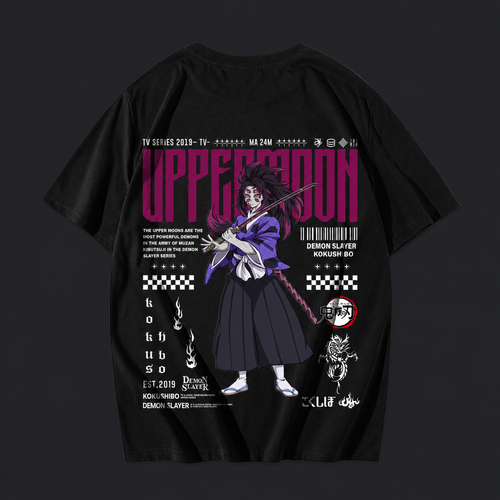 Remera Kokushibo – Upper Moon One – espalda