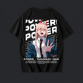 Remera Power – Chainsaw Man – espalda