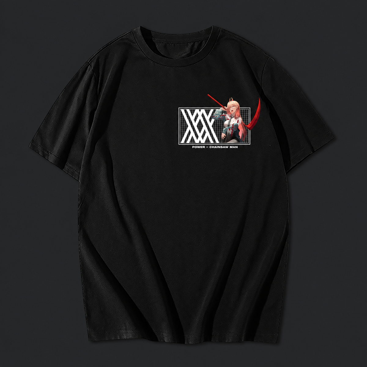 Remera Power – Chainsaw Man – frente