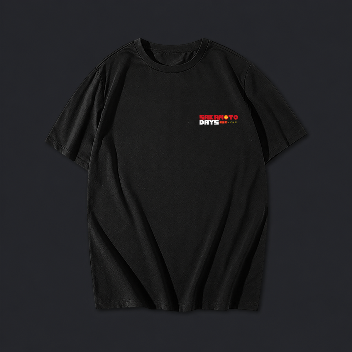 Remera Sakamoto Days – Silent Power – frente