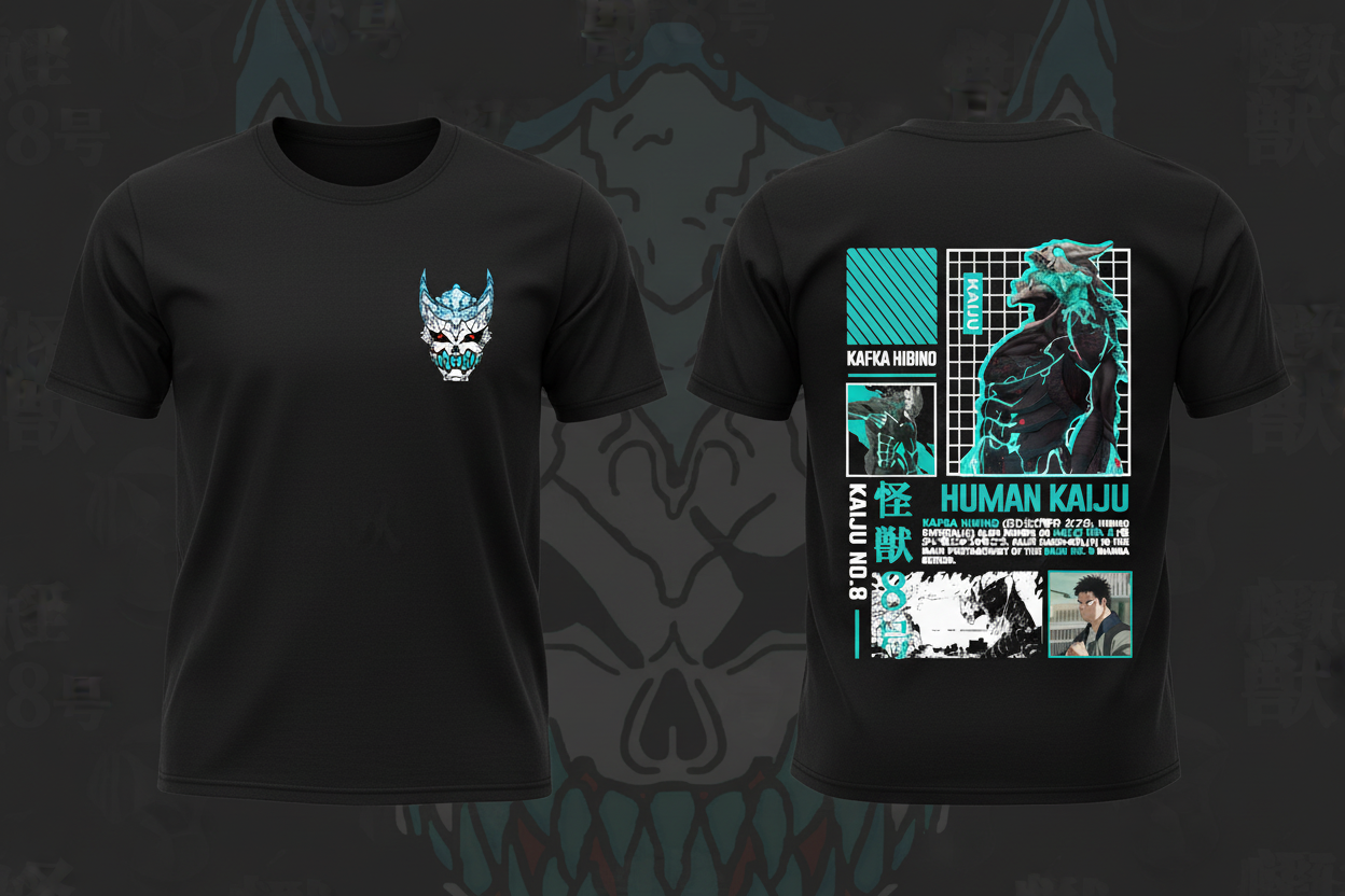Mockup combinado Kaiju No. 8