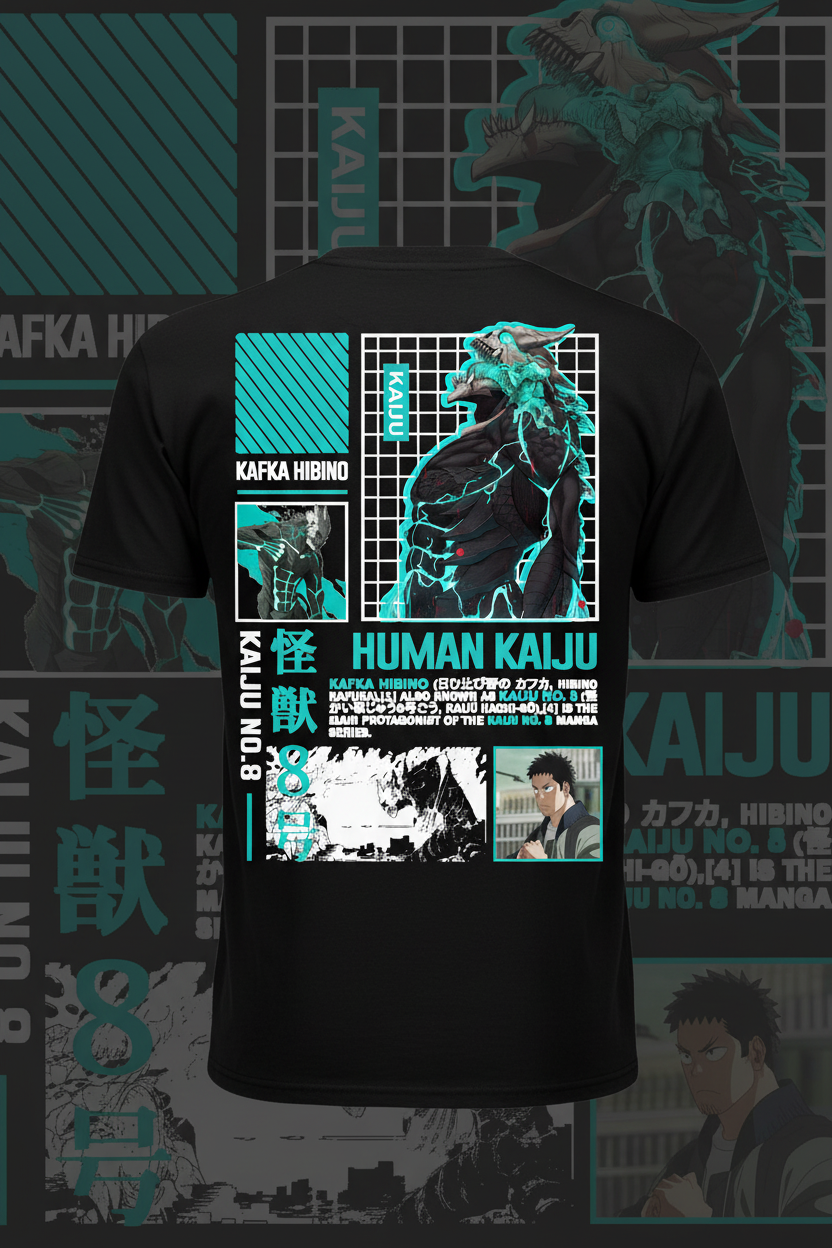 Mockup Espalda Kaiju No. 8